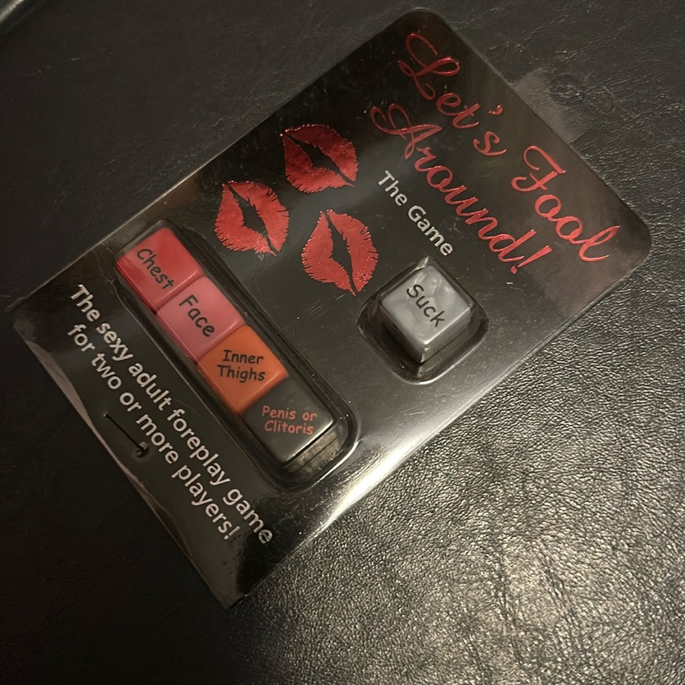 Let’s Fool Around adult dice game free with purchase!